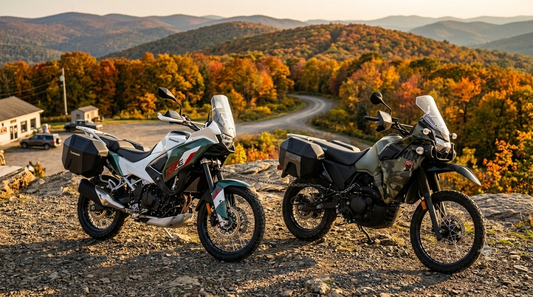 Kawasaki KLE500 vs KLR650