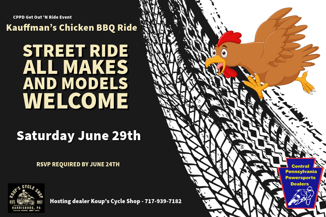 Cicken Rides CPPD Kauffman’s Chicken BBQ Ride