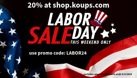 Labor Day Sale @ shop.koups.com