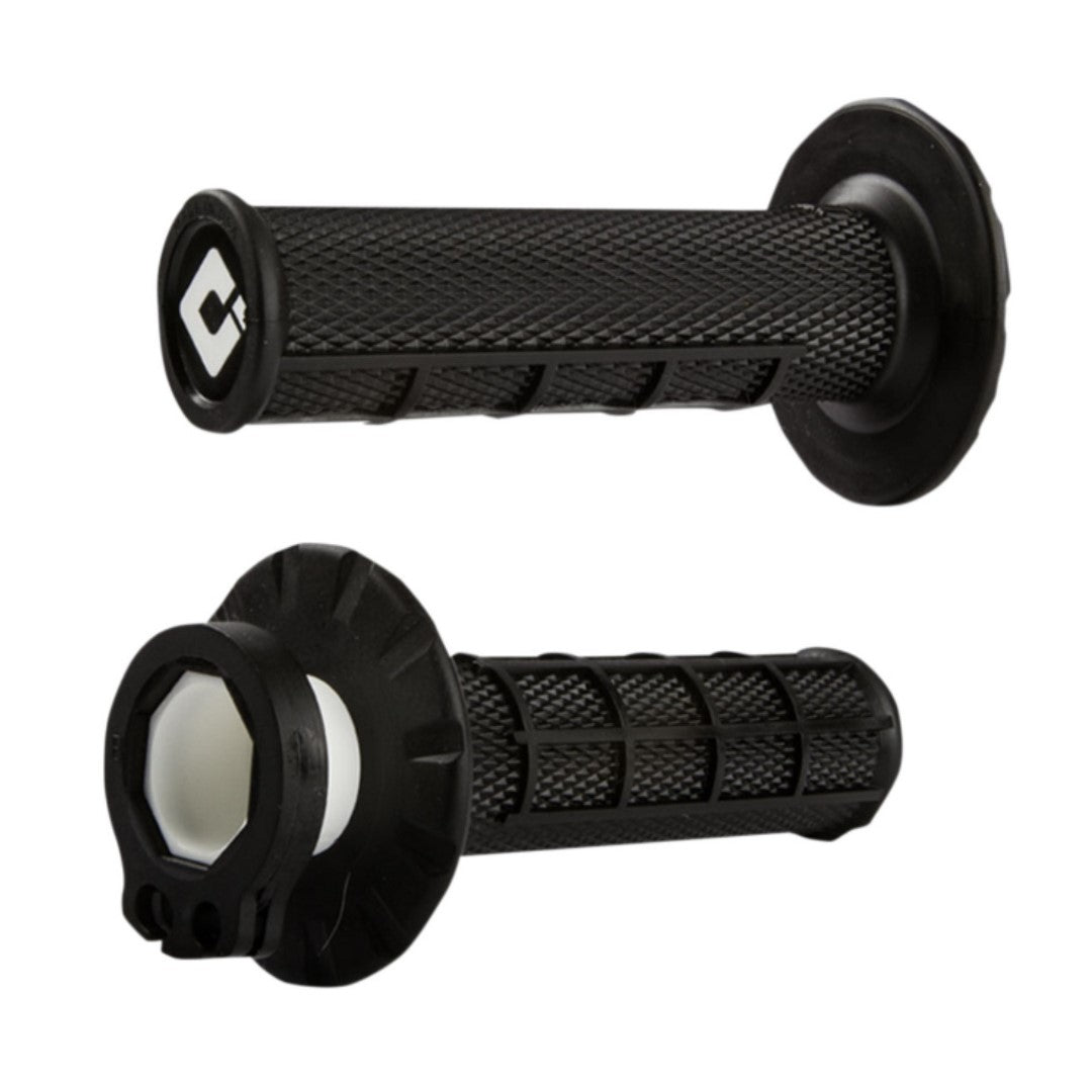 ODI Motorcycle Grips Half Waffle Black H36HWB
