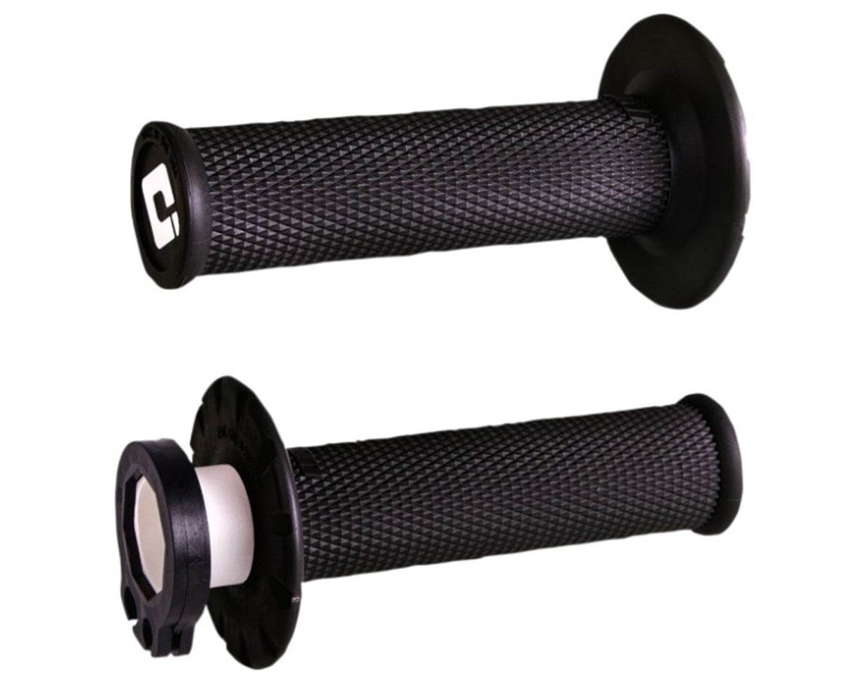 ODI Motorcycle Grips  V2 Lock On No-Waffle Black H36NWB