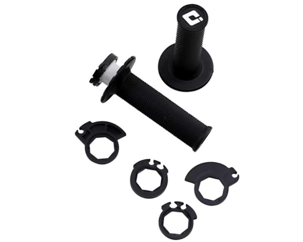 ODI Motorcycle Grips  V2 Lock On No-Waffle Black H36NWB