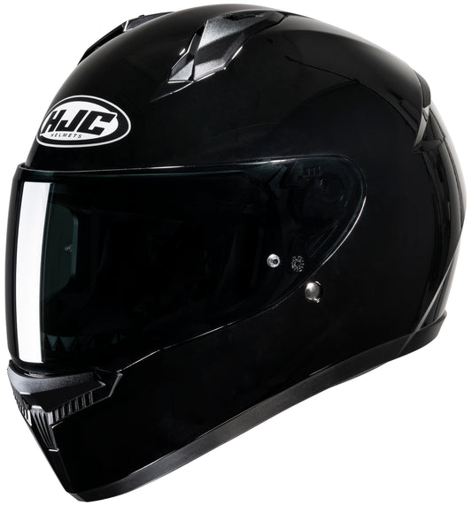 HJC  C 10 Motorcycle Full Face Helmet Black 