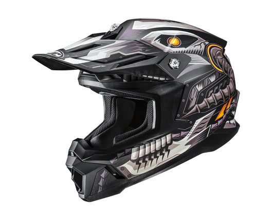 HJC C50 Off Road Helmet Mecha Beast Black 