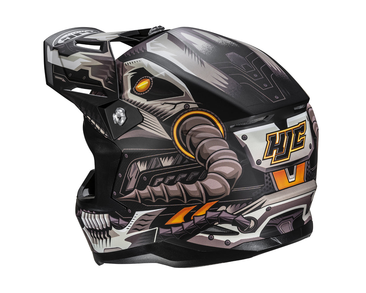 HJC C50 Off Road Helmet Mecha Beast Black 