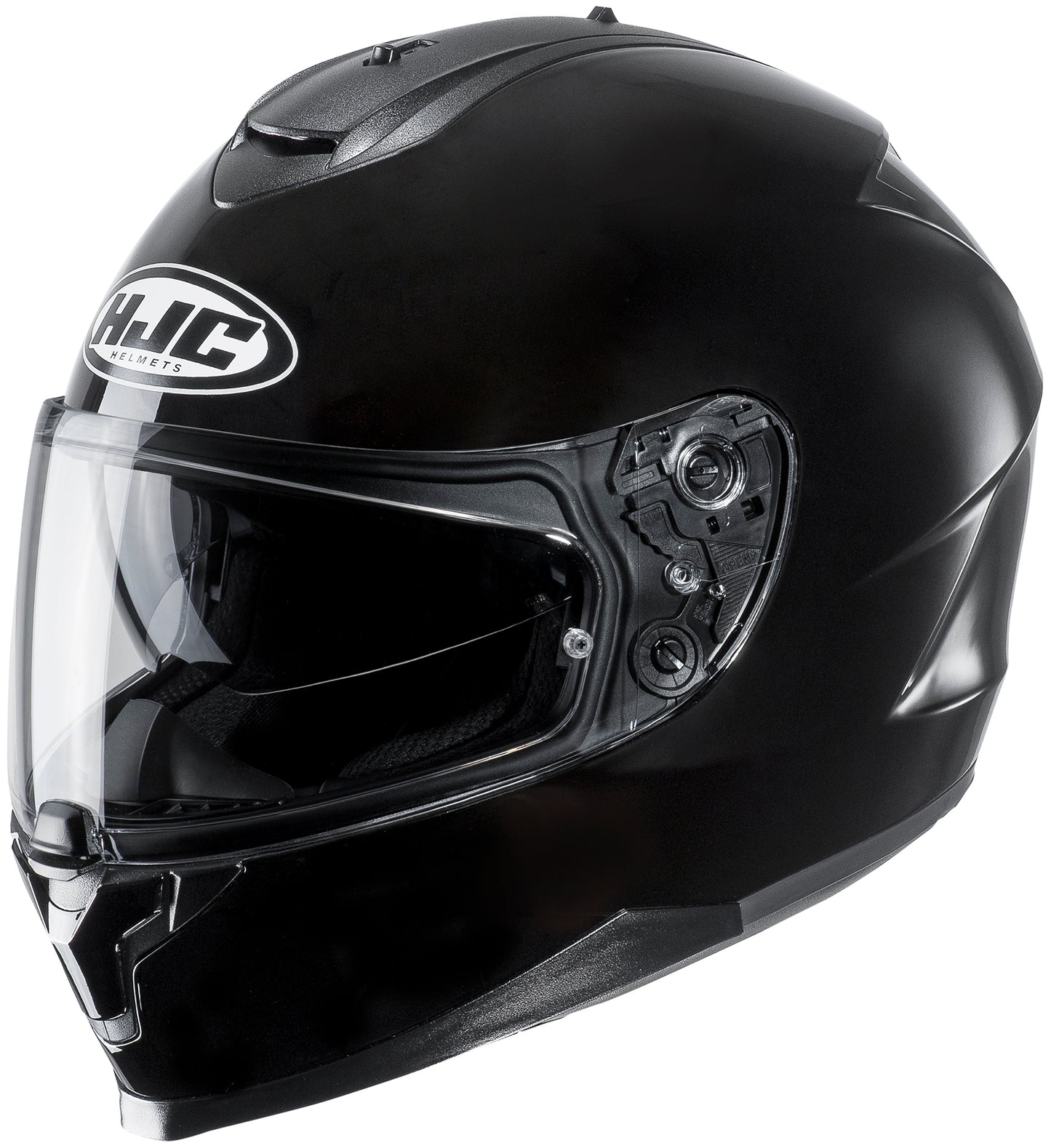 HJC C70 Motorcycle Helmet  Black 