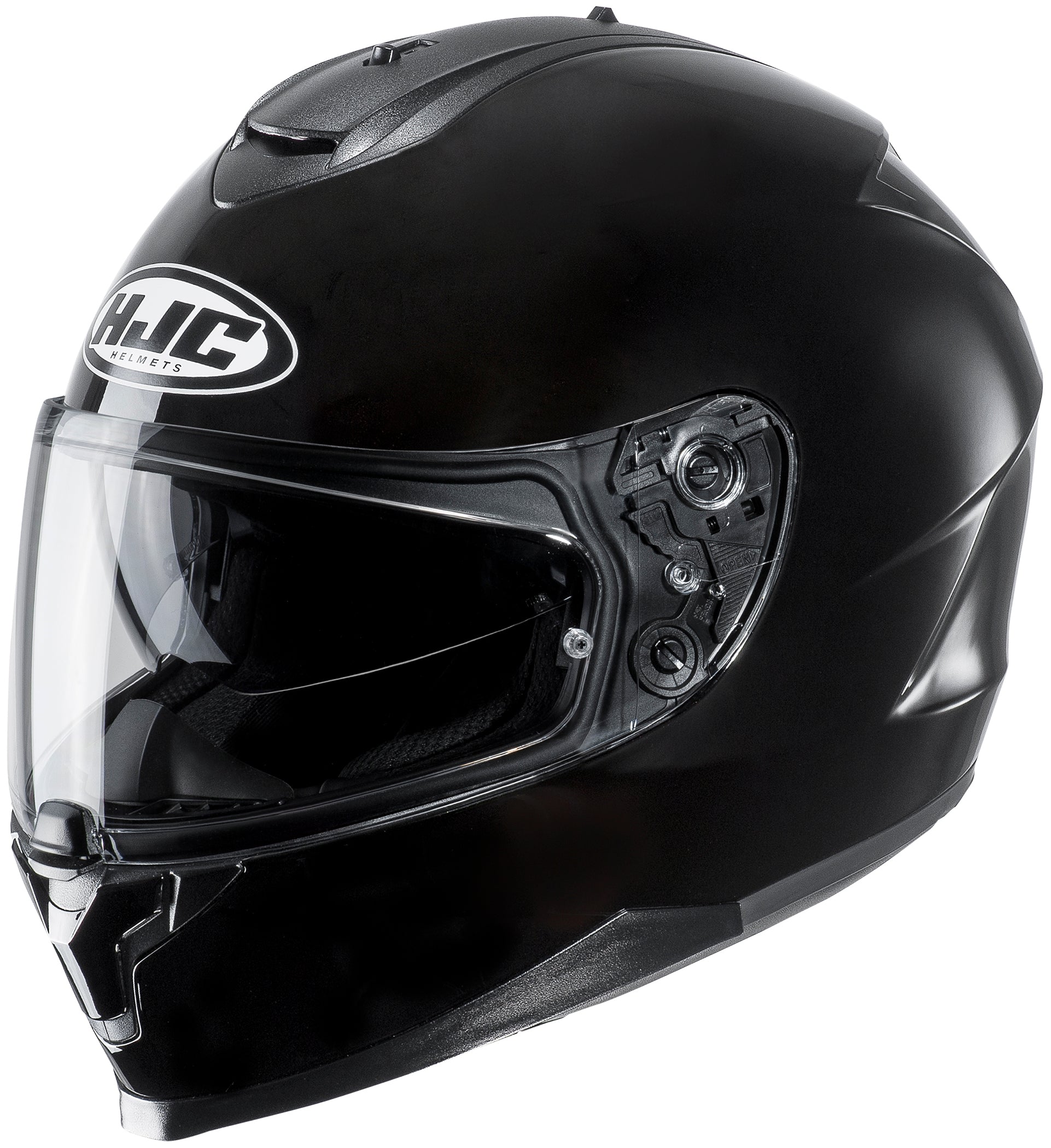 HJC C70 Motorcycle Helmet  Black 