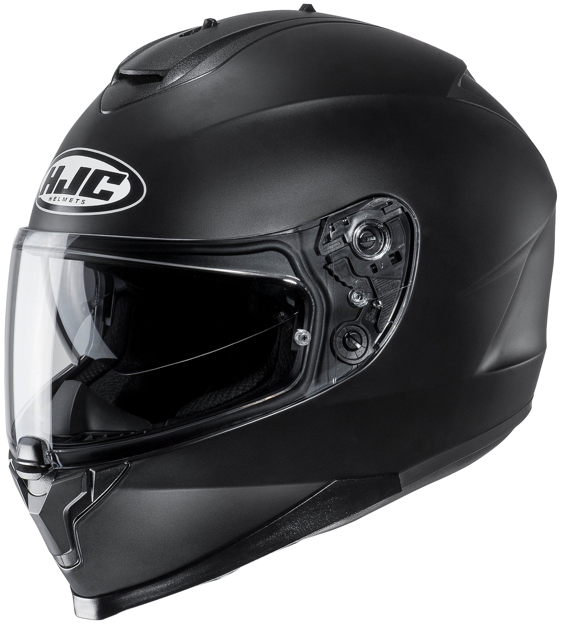 HJC C70 Motorcycle Helmet  Matte Black 