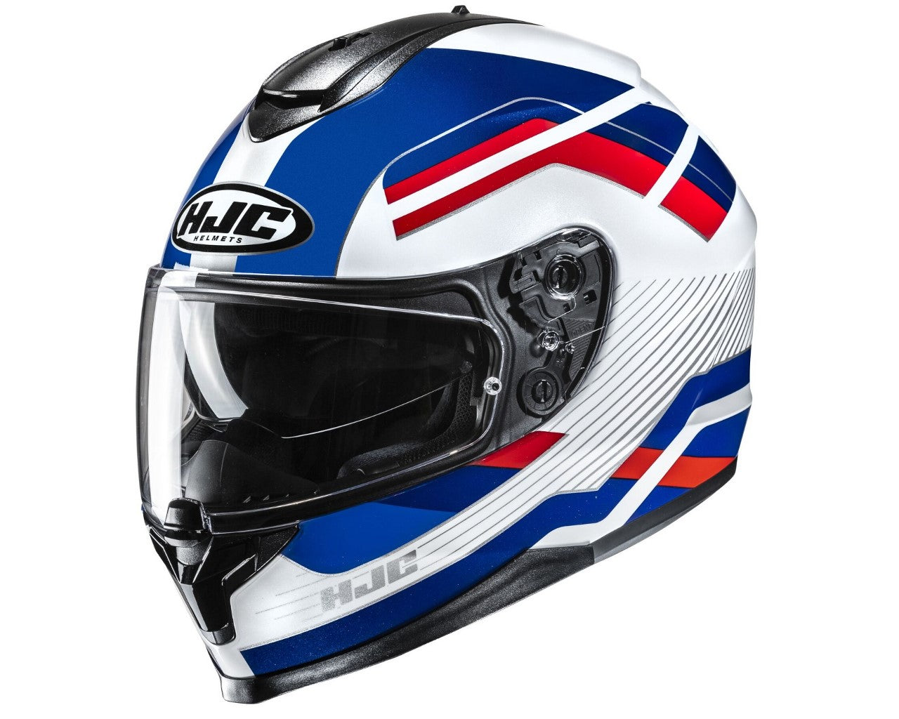 HJC C70 Motorcycle Helmet Belis Red/White/Blue 