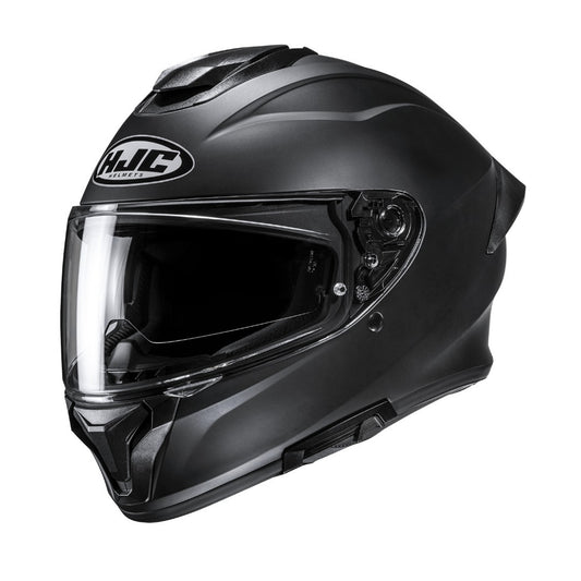 HJC C71 Motorcycle Full-Face Helmet SF Black 