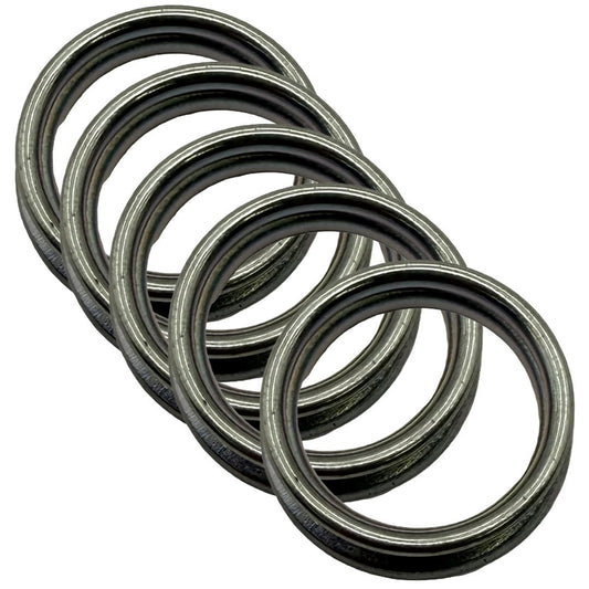 Suzuki Oil Drain Crush Washer Kit of 5 GSX250 GW250 09168-14L01-KIT