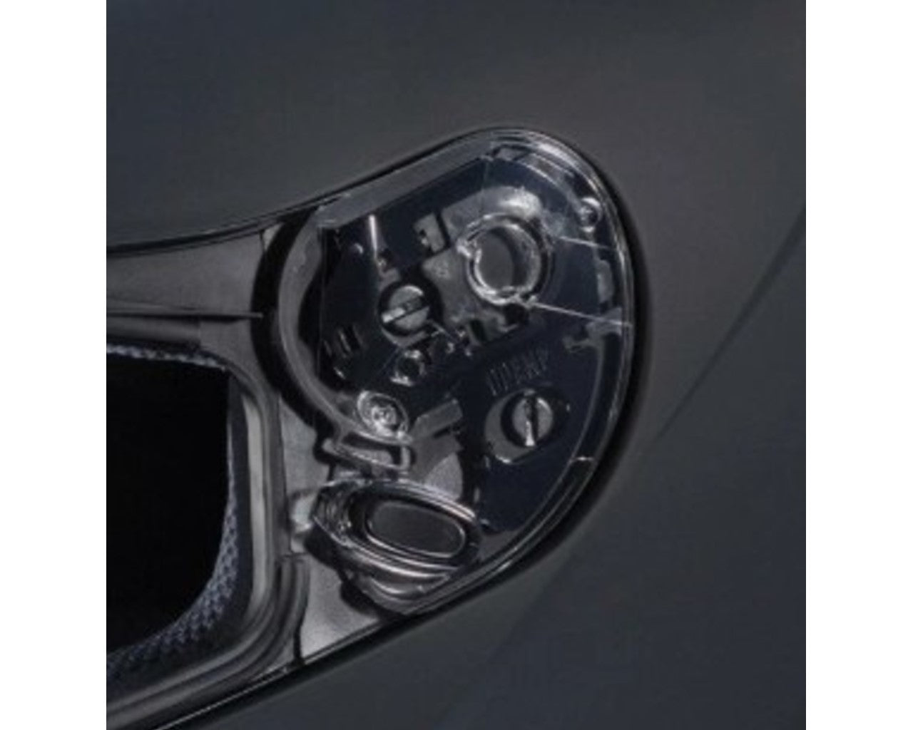 HJC IS-17 Gear Base Plate Set with Screws HJ-20M 0917-0507-00