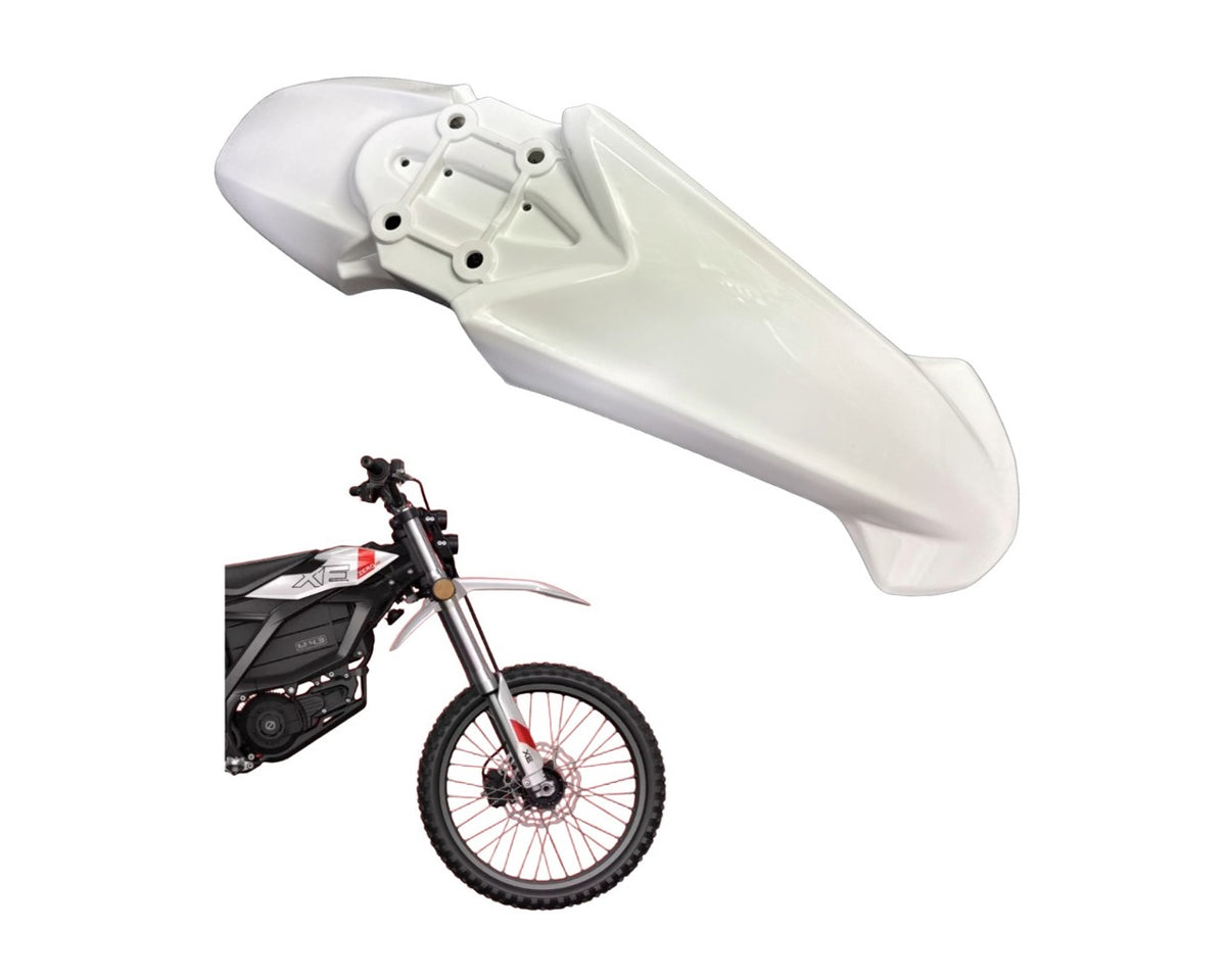 ZERO Motorcycles OEM Front Fender, White XE 10001953-01-F68