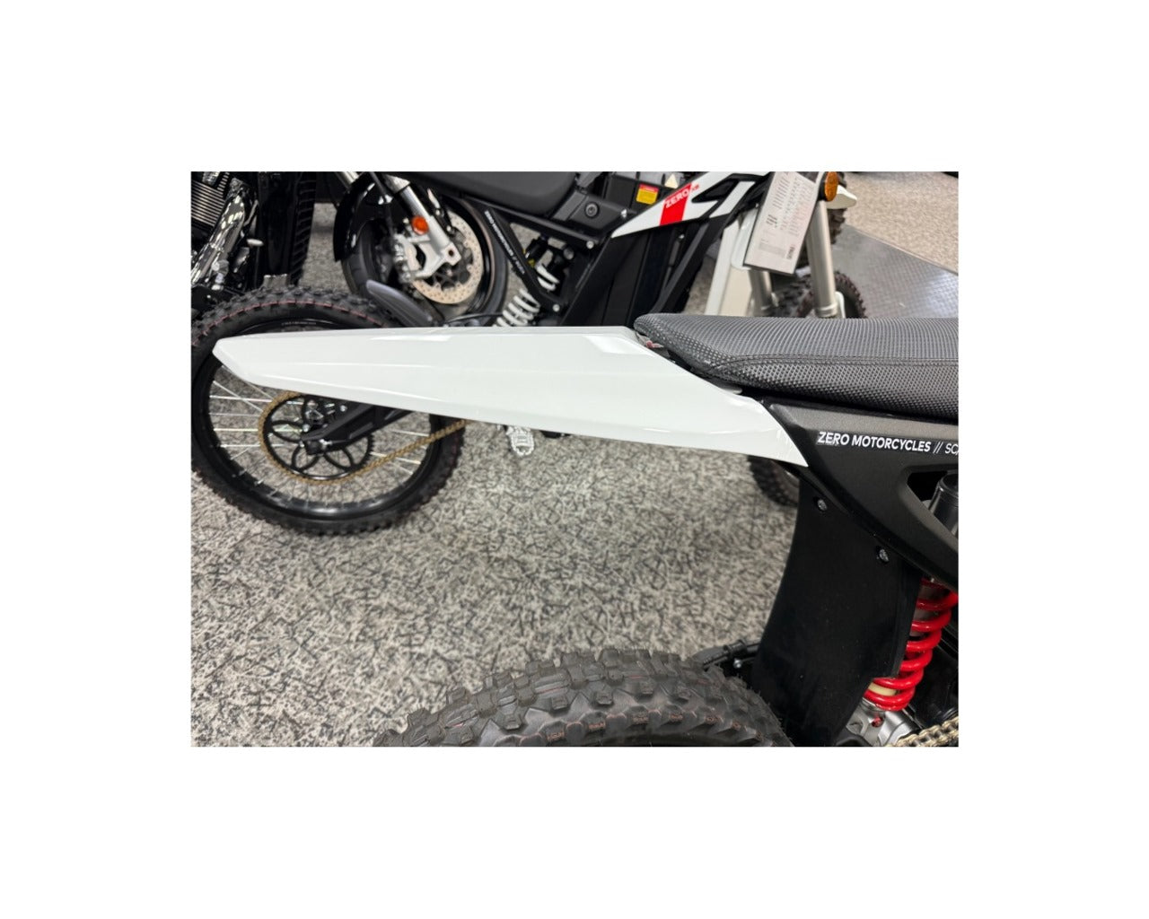 ZERO Motorcycles Rear Fender White Plastic Tail Top XE 10001963-01-F68