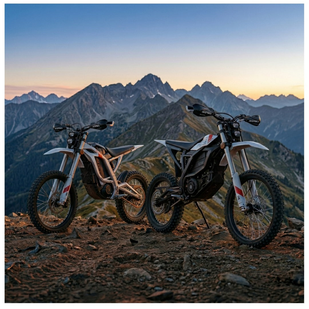 ZERO Motorcycles X-Ultimate Handguards Acerbis Kit XE XB Black 10002993-01-F02