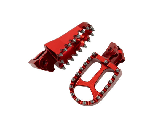 ZERO Motorcycles KKE Racing Footpegs  Red XB 10003947-01-F71