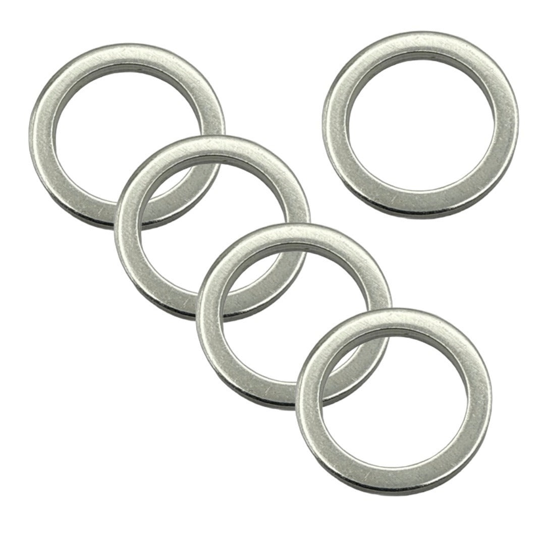Kawasaki OEM Oil Drain Crush Washer Kit of 5 Mule SX 610 4010 11009-2175-KIT