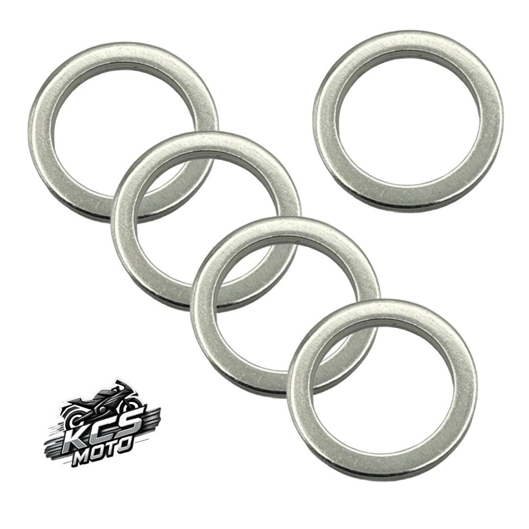 Kawasaki OEM Oil Drain Crush Washer Kit of 5 Mule SX 610 4010 11009-2175-KIT