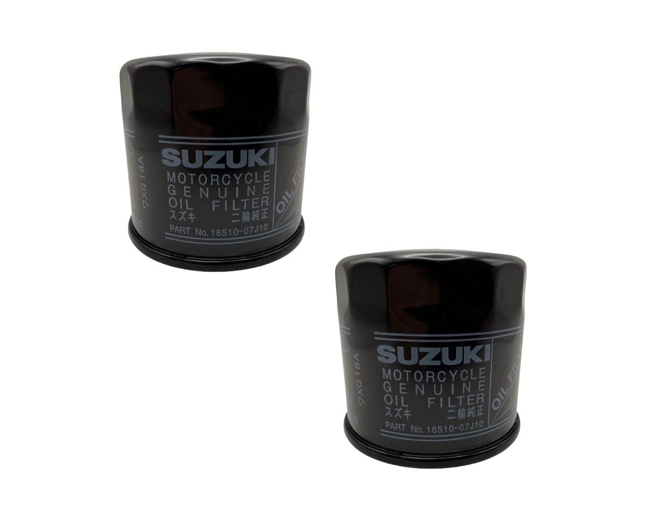Suzuki OEM Oil Filter Kit of 2 Multiple Fitment GSX-R GSX 16510-07J10-02