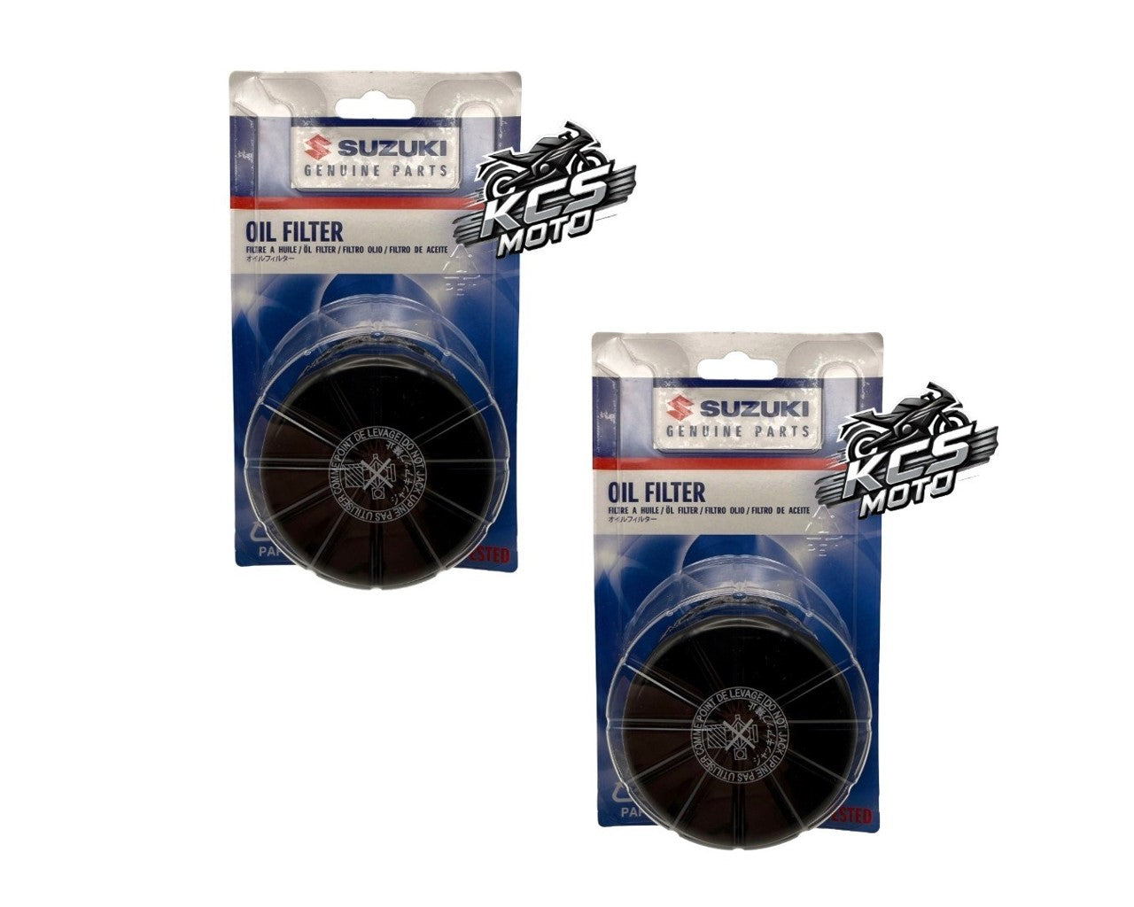Suzuki OEM Oil Filter Kit of 2 Multiple Fitment GSX-R GSX 16510-07J10-02