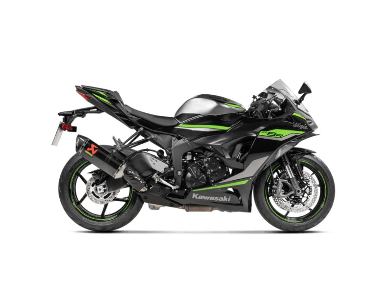 Akrapovic Slip-on Muffler Carbon Fiber ZX-6R Ninja S-K6SO7-HZC/3