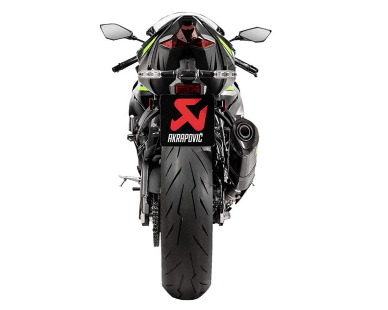 Akrapovic Slip-on Muffler Carbon Fiber ZX-6R Ninja S-K6SO7-HZC/3