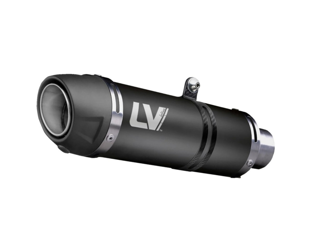 Kawasaki LeoVince GP Corsa EVO Slip-On Black Muffler Ninja 500 Z500 3389EBU