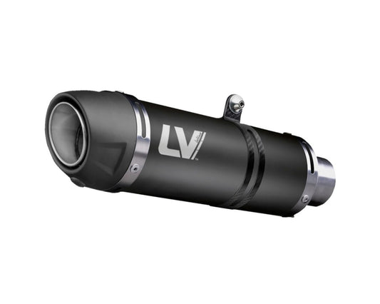 Kawasaki LeoVince GP Corsa EVO Slip-On Black Muffler Ninja 500 Z500 3389EBU