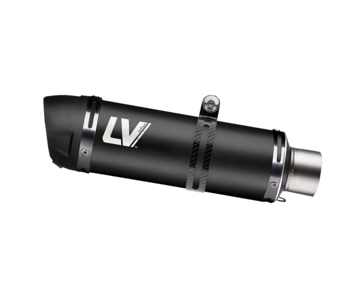 Kawasaki LeoVince GP Corsa EVO Slip-On Black Muffler Ninja 500 Z500 3389EBU