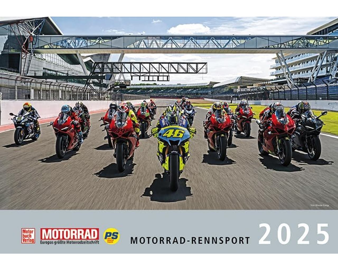 Motorrad-Rennsport 2023 MOTORRAD MotoGp 12 Month Motorcycle Racing Calendar	 