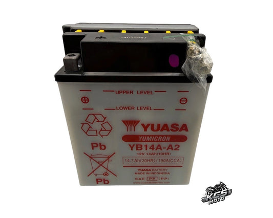 Kawasaki OEM Battery YB14A-A2 "Take off new" Mule SX 610  26012-1557