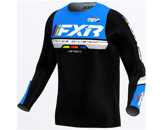FXR Youth Apex MX Jersey Blue 