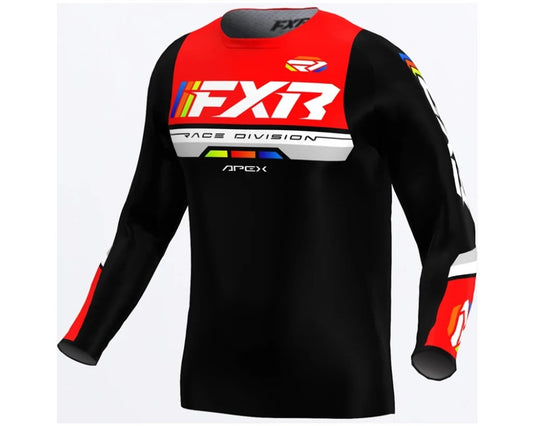 FXR Apex MX Motorcycle Riding Jersey  Red 