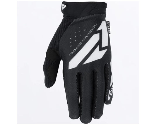 FXR Youth Reflex M Gloves Black - White 