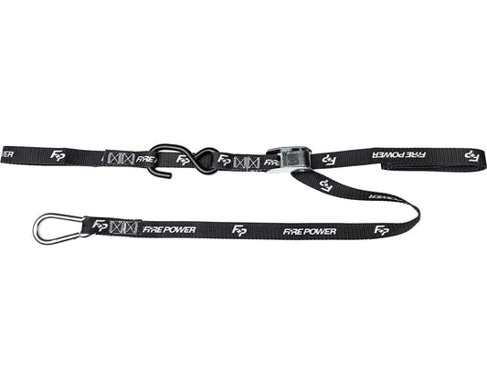Fire Power Motorcycle/ATV  Tie Downs W/Soft Tie Cam Buckle Black   29-13030