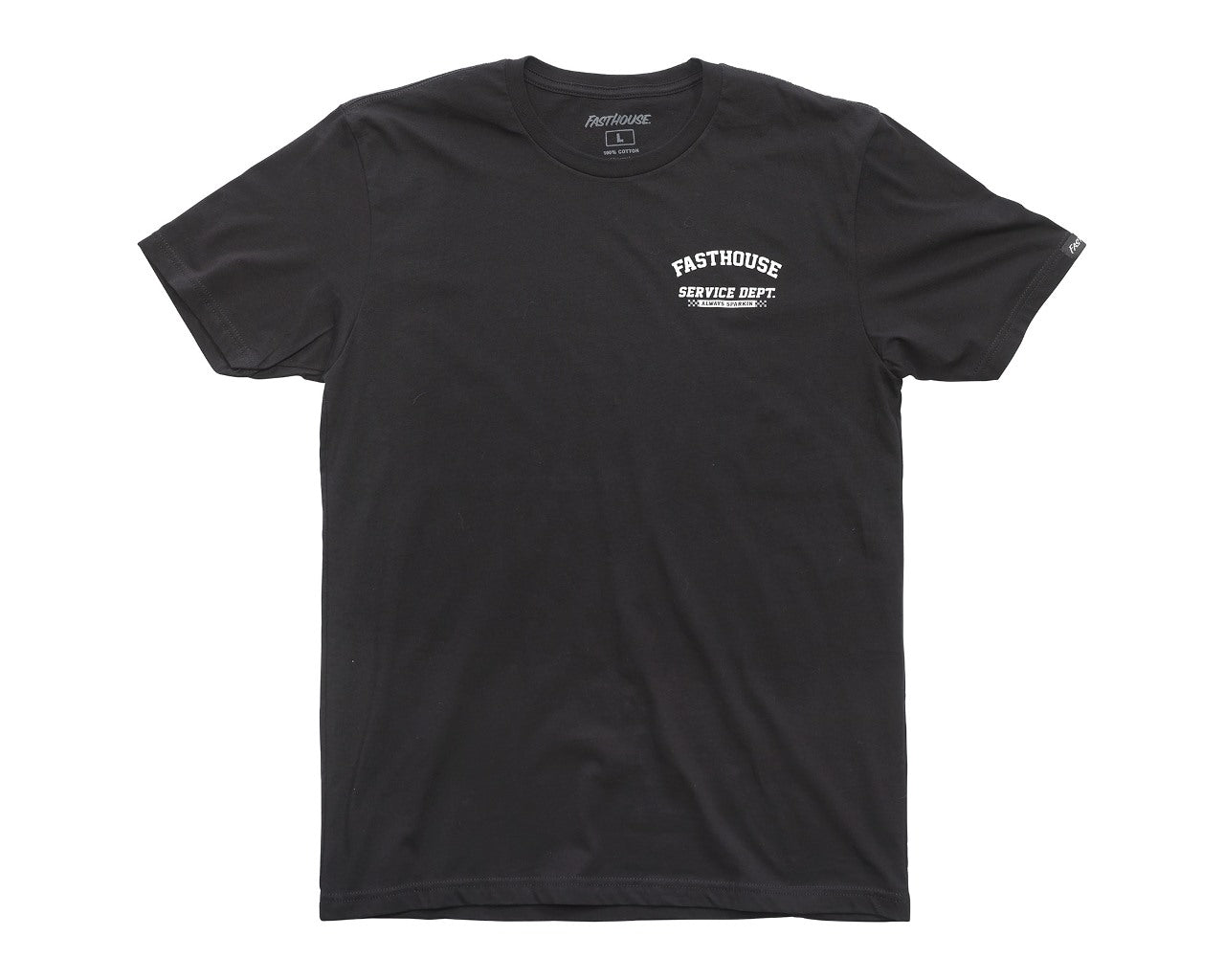 Fasthouse Service Department Ignite T-Shirt Black 