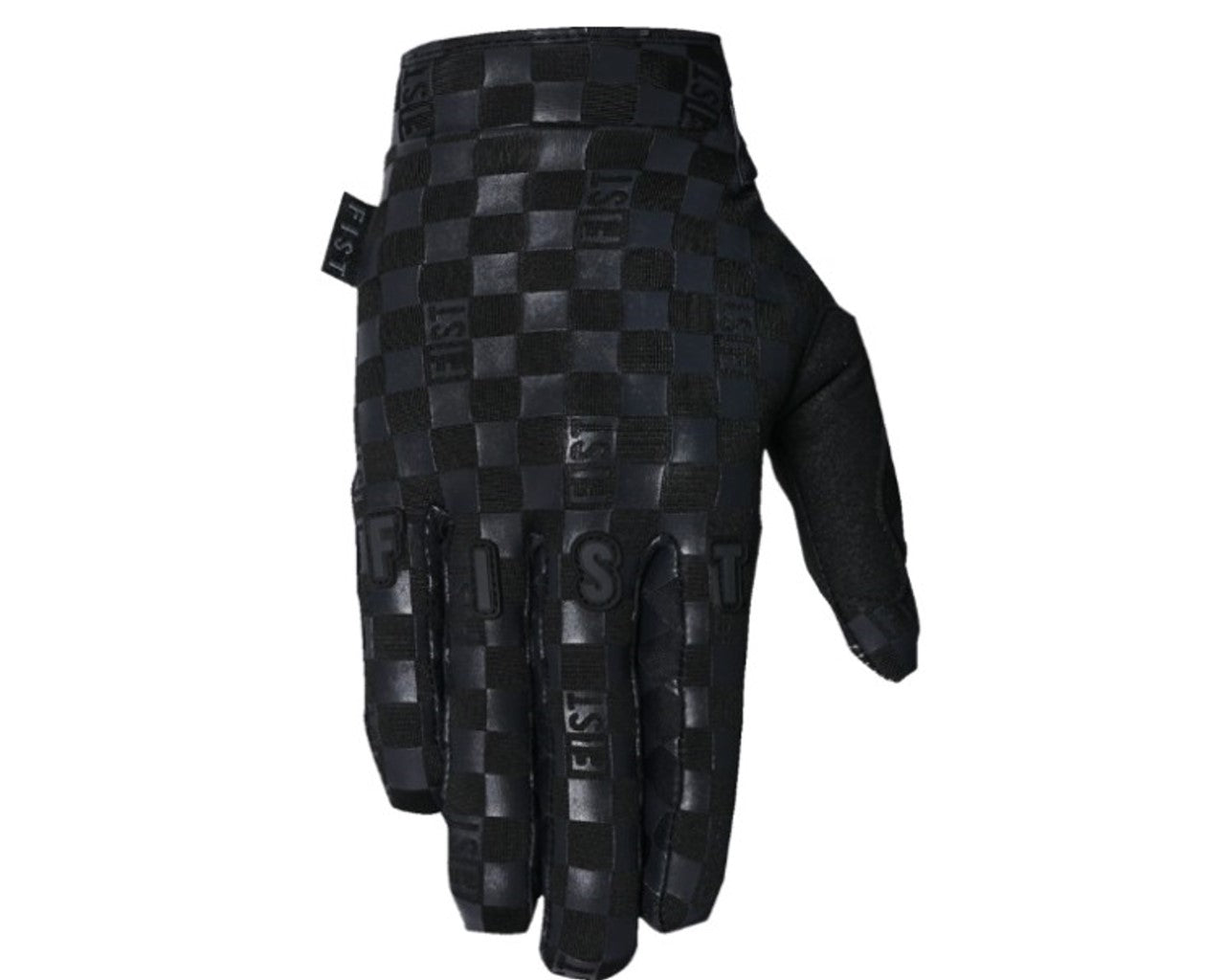 Fist Chequer Frosty Cold Weather Gloves Black 