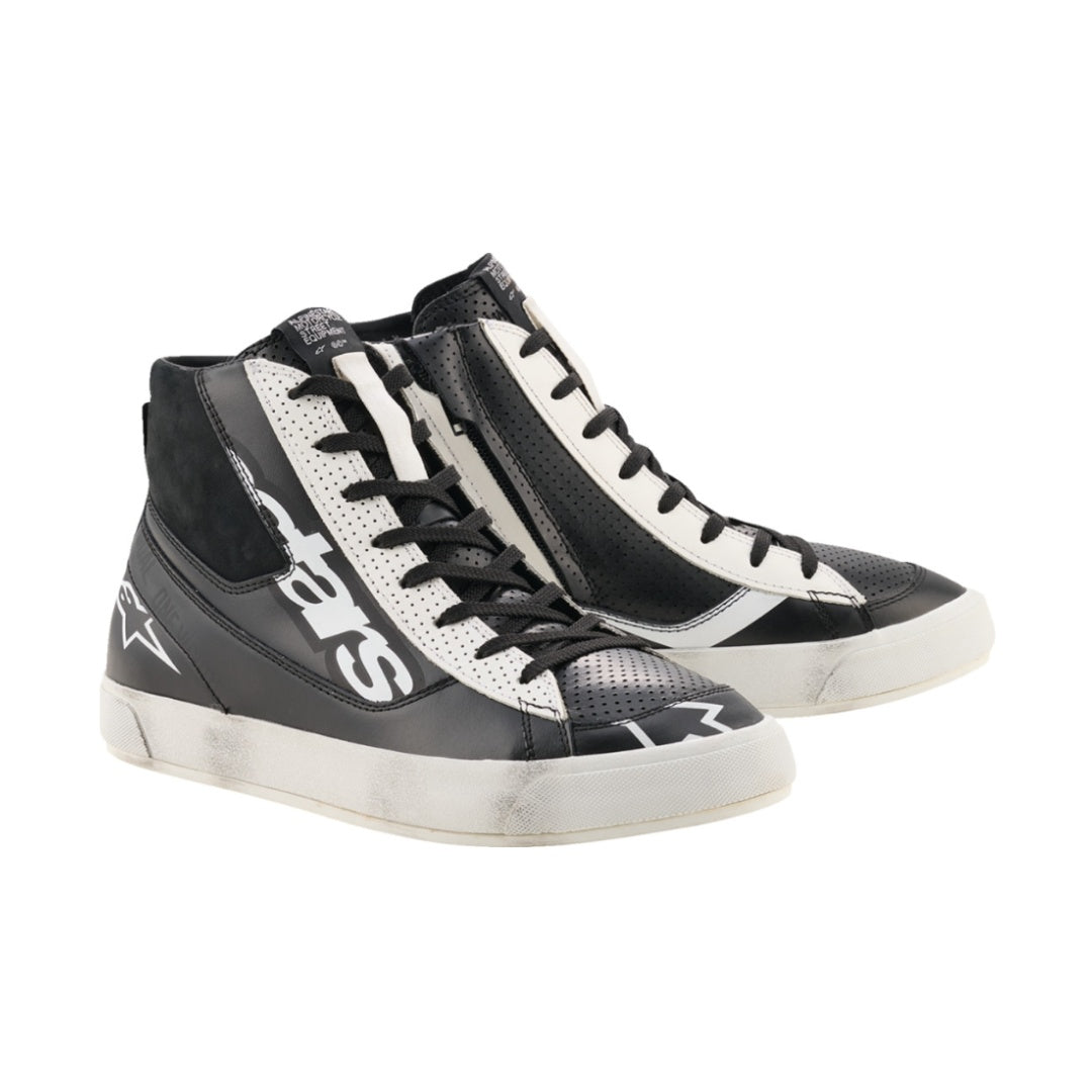 Alpinestars Stated Flair Shoes Riding Boots Black/White 