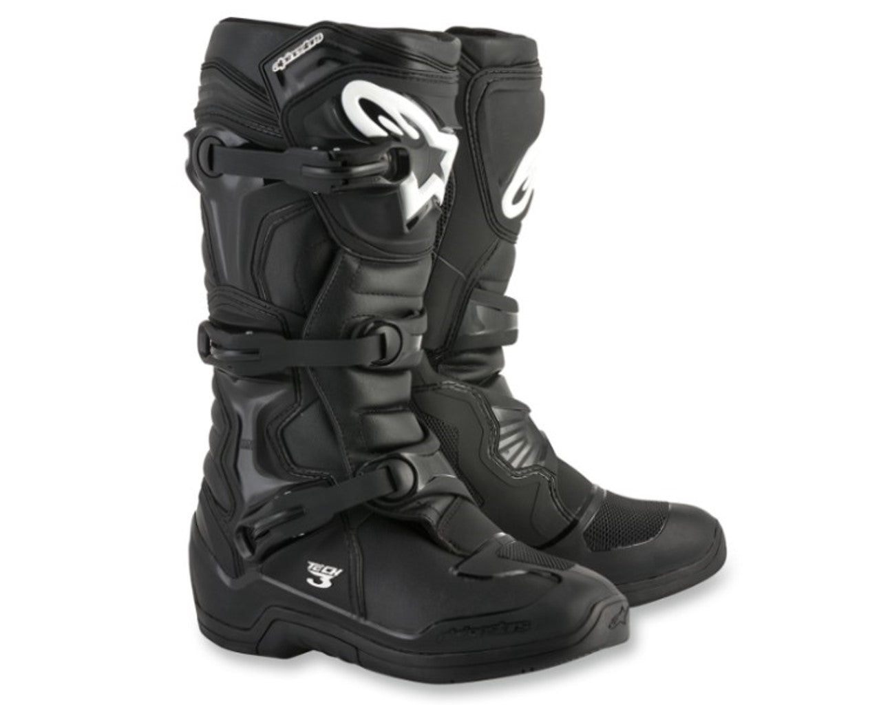 Alpinestars Tech 3 Off Road Motocross MX Boots Black 