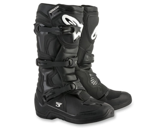 Alpinestars Tech 3 Off Road Motocross MX Boots Black 