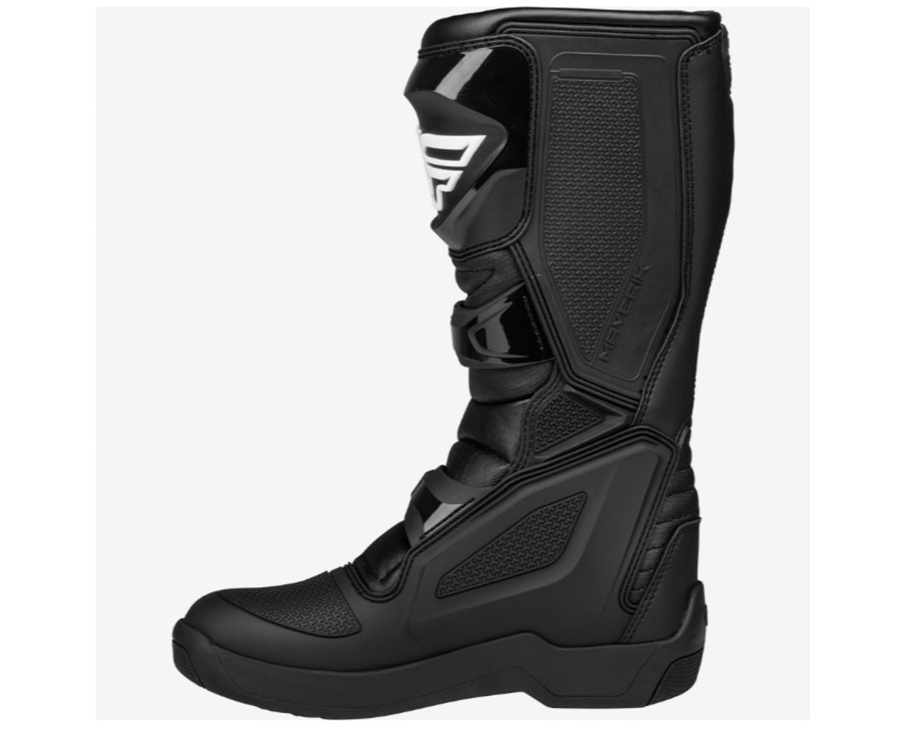 FLY Racing Maverik LT Off Road Motocross Boots Black 