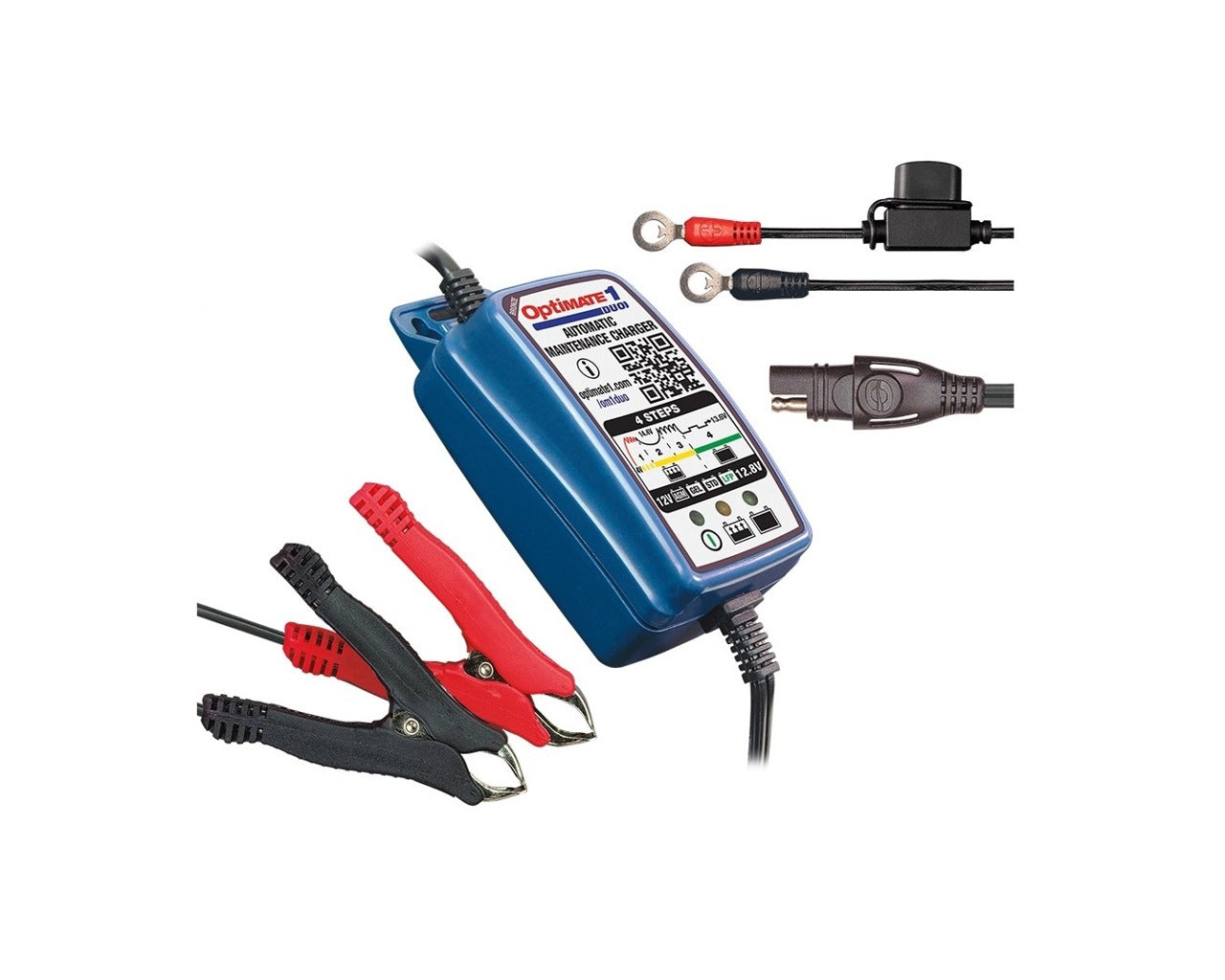 Optimate 1 DUO Powersports Charger & Maintainer TM409