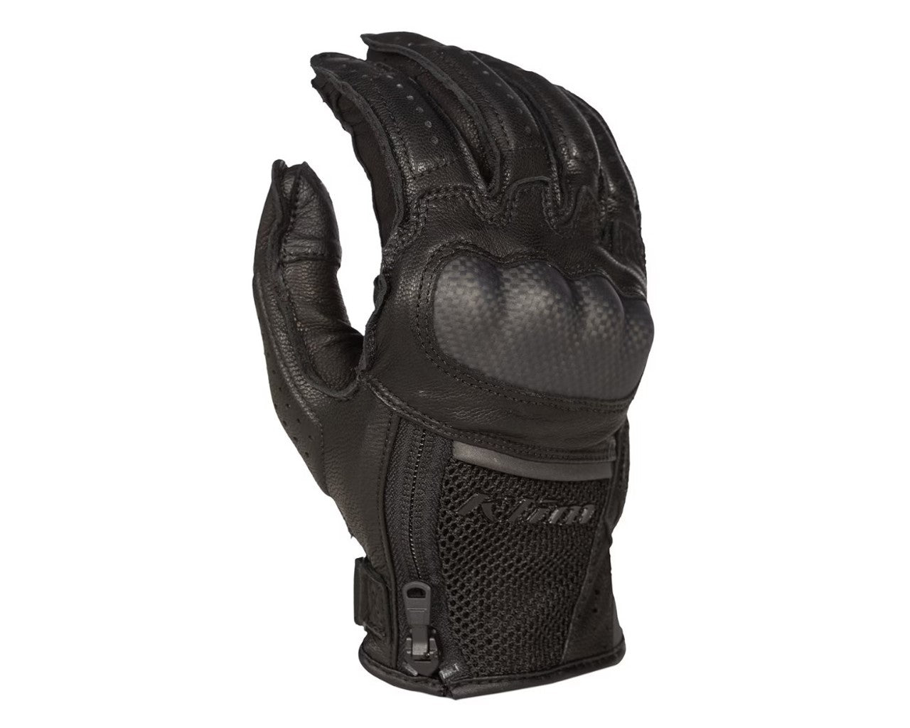 KLIM Induction Vented Motorcycle Glove Black 
