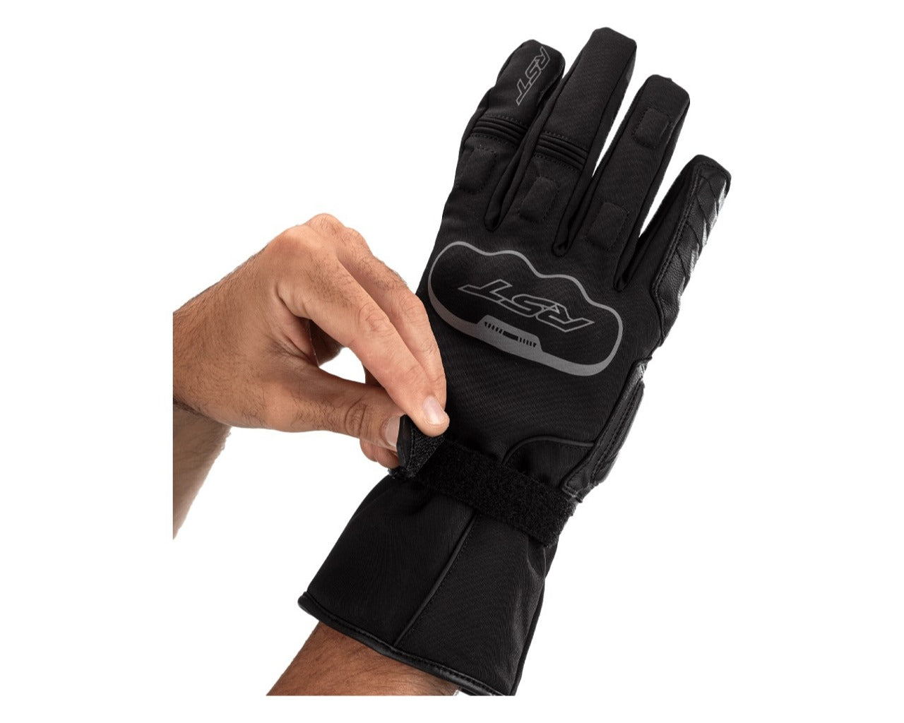 RST AXIOM Waterproof Cold Weather Motorcycle Gloves Women Mens Black 