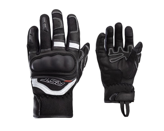 RST Urban Air Leather Mesh CE Motorcycle Gloves LADIES Black 