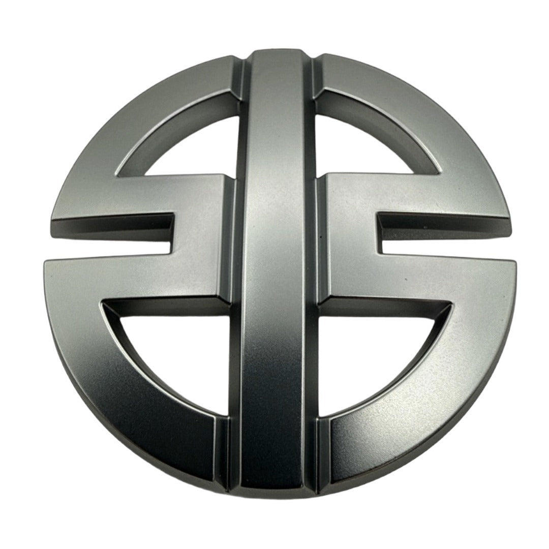 Kawasaki KHI River Mark Logo 3D Emblem - OEM Silver 56054-1557