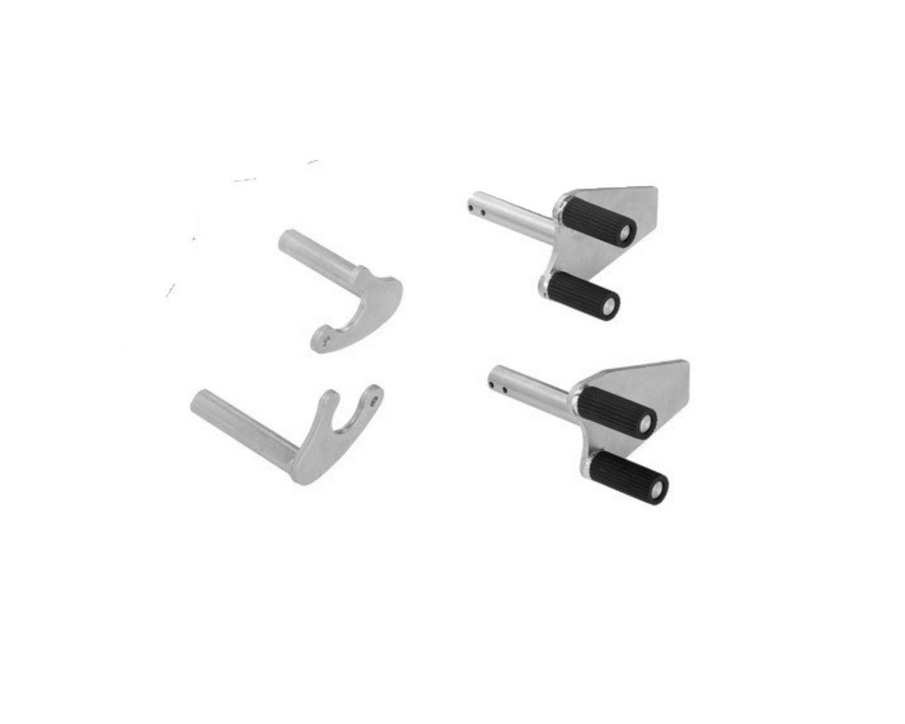 Fire Power Front / Rear Paddock Motorcycle Stand Black 56-08200