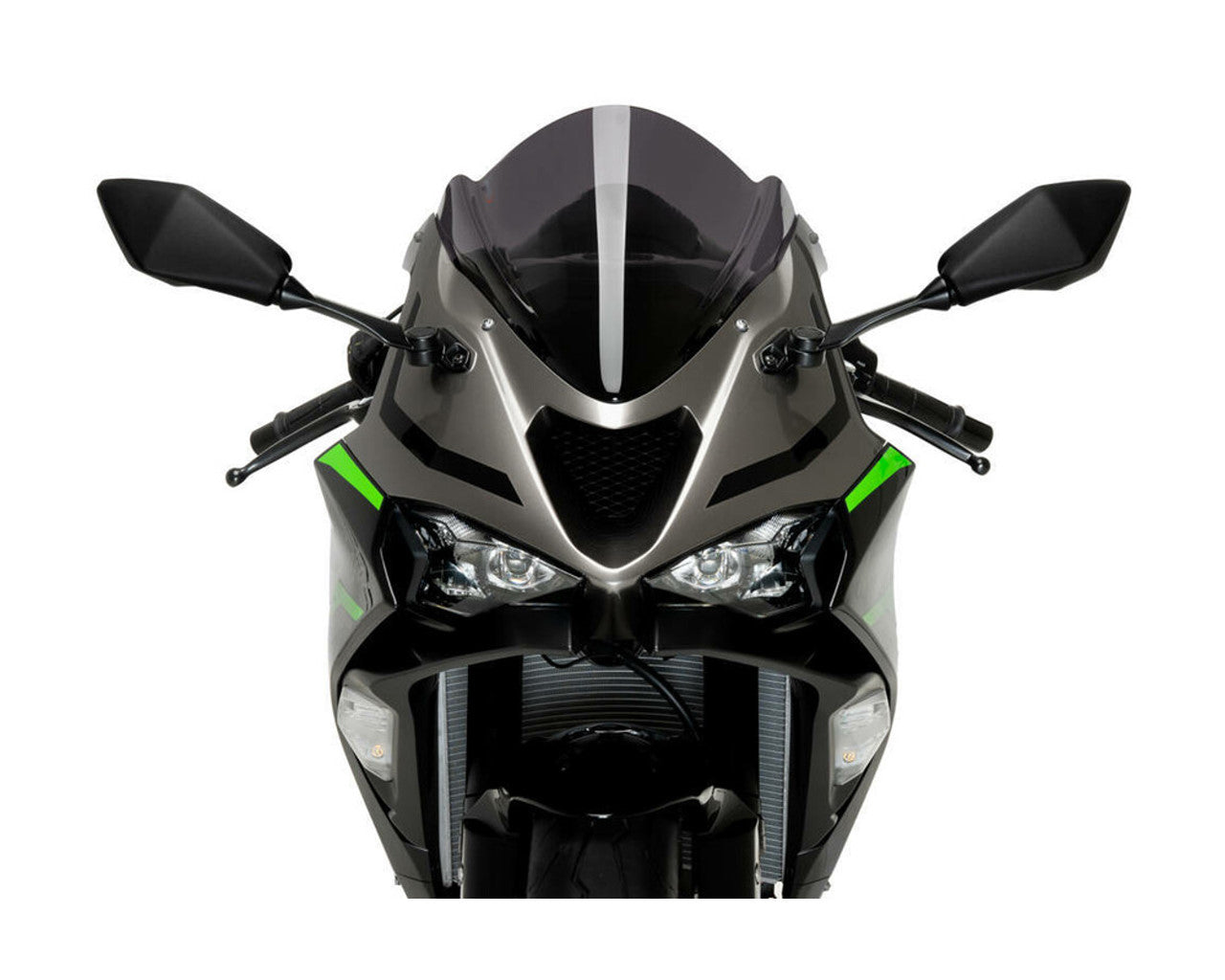 Puig Windscreen Z-Racing Dark Smoke Kawasaki ZX6R Ninja 2024+ 21831F