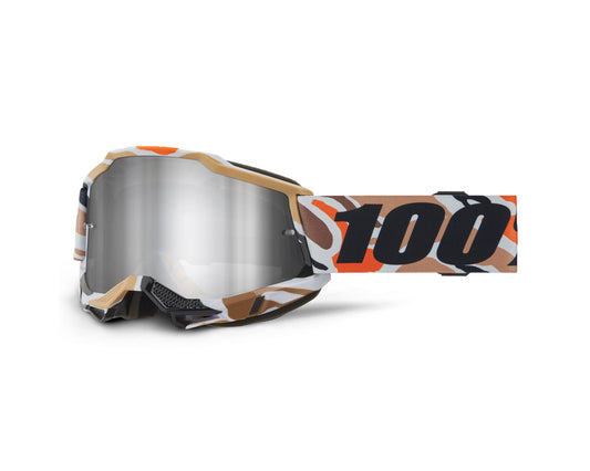 100% Goggles Accuri 2 Goggles Clear Lens Flea 5641-2044-00