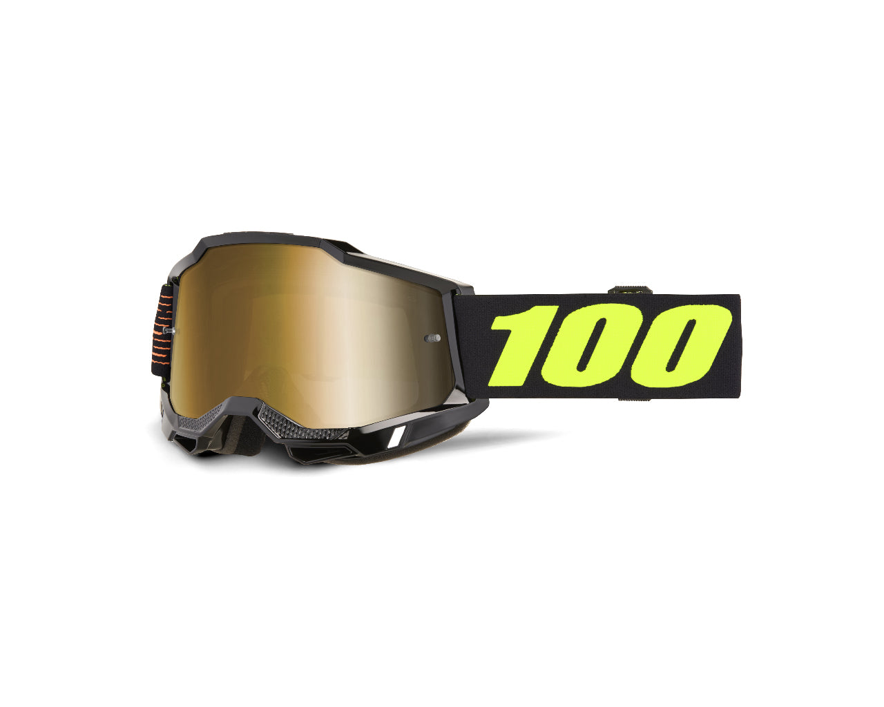 100% Goggles Accuri 2  Fairbanks Mirror Gold Lens 5642-2105-00